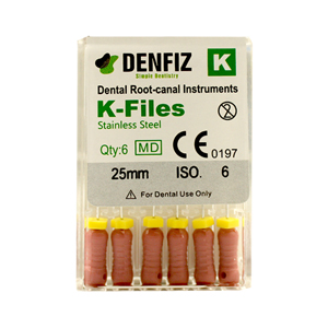 K FILE 25MM 25 RED SAFECARE